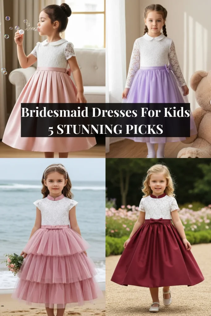 Bridesmaid Dresses For Kids