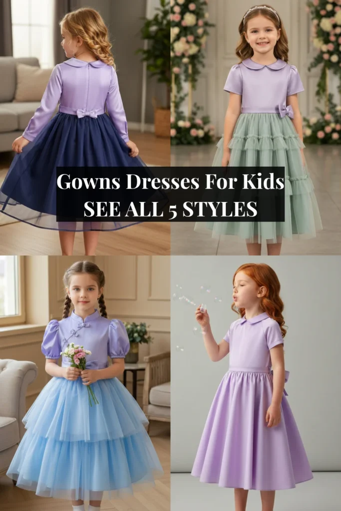 Gowns Dresses For Kids
