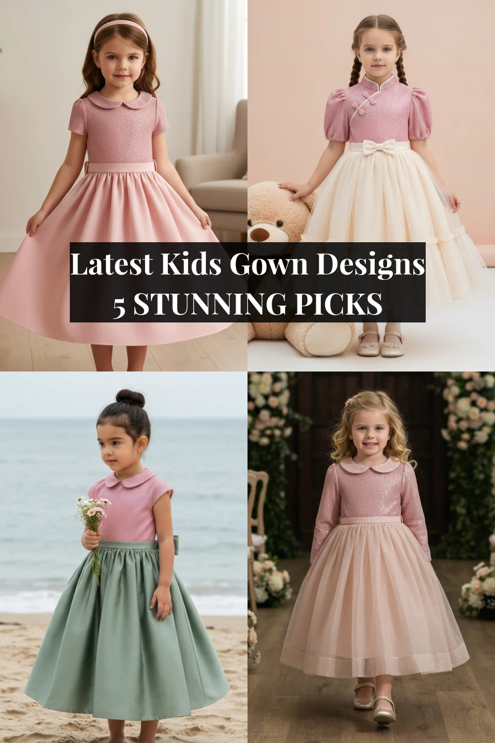 Latest Kids Gown Designs