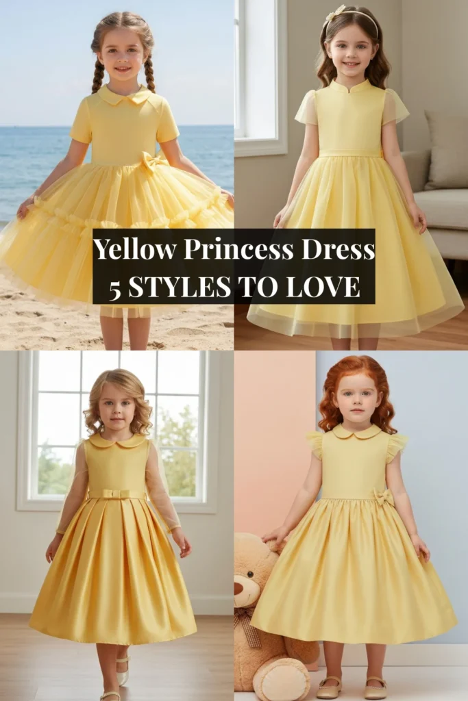 Yellow Princess Dress