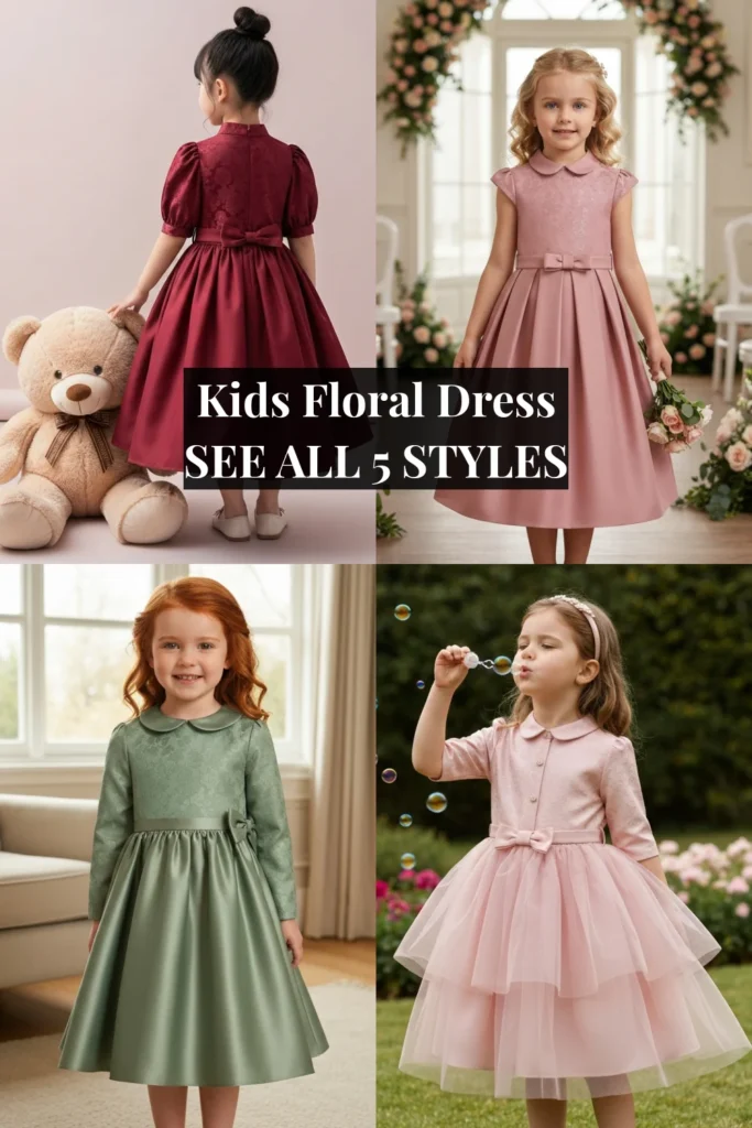 Kids Floral Dress