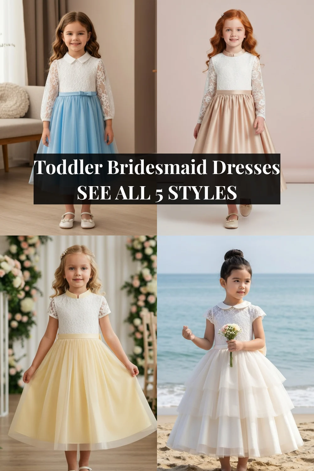 Toddler Bridesmaid Dresses