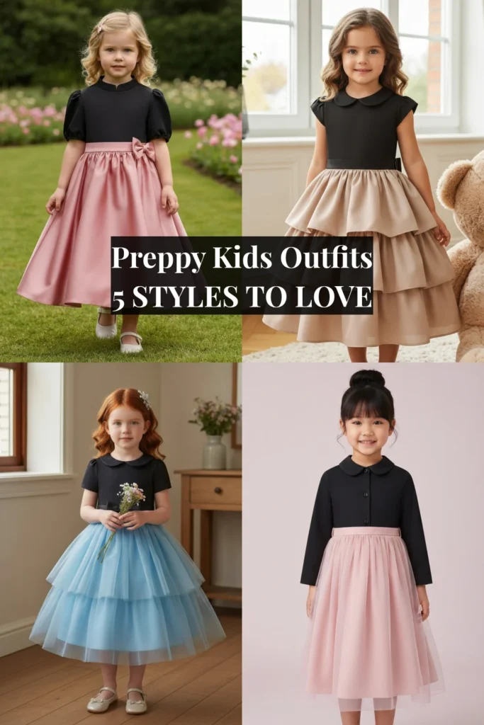 Preppy Kids Outfits