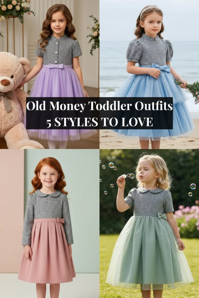 Old Money Toddler Outfits