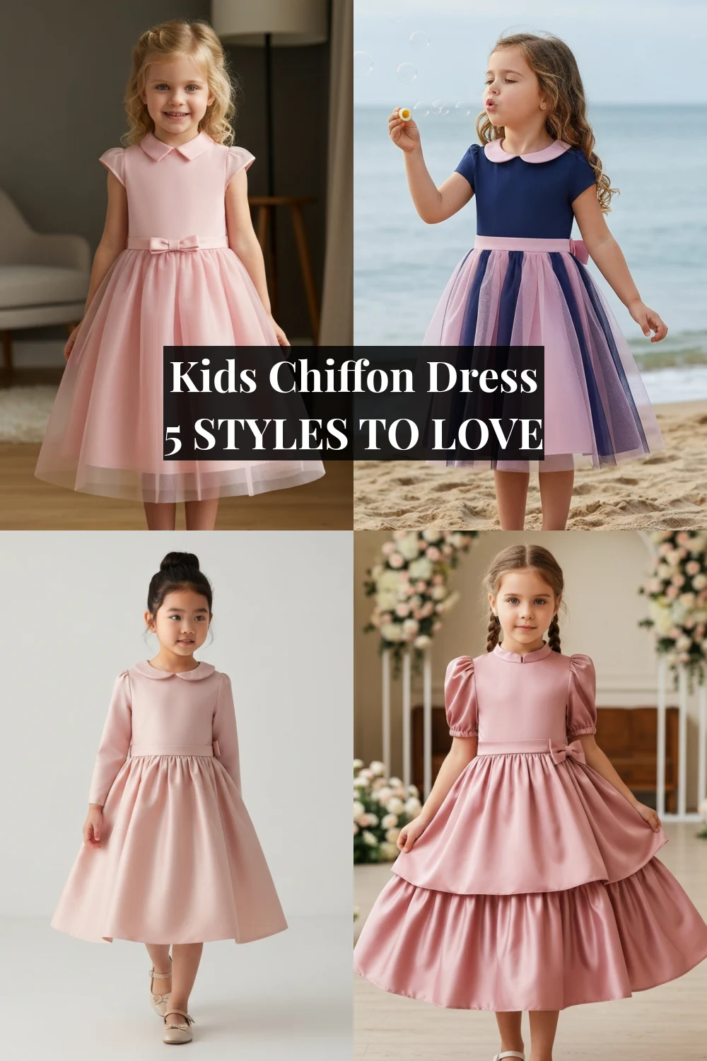 Kids Chiffon Dress