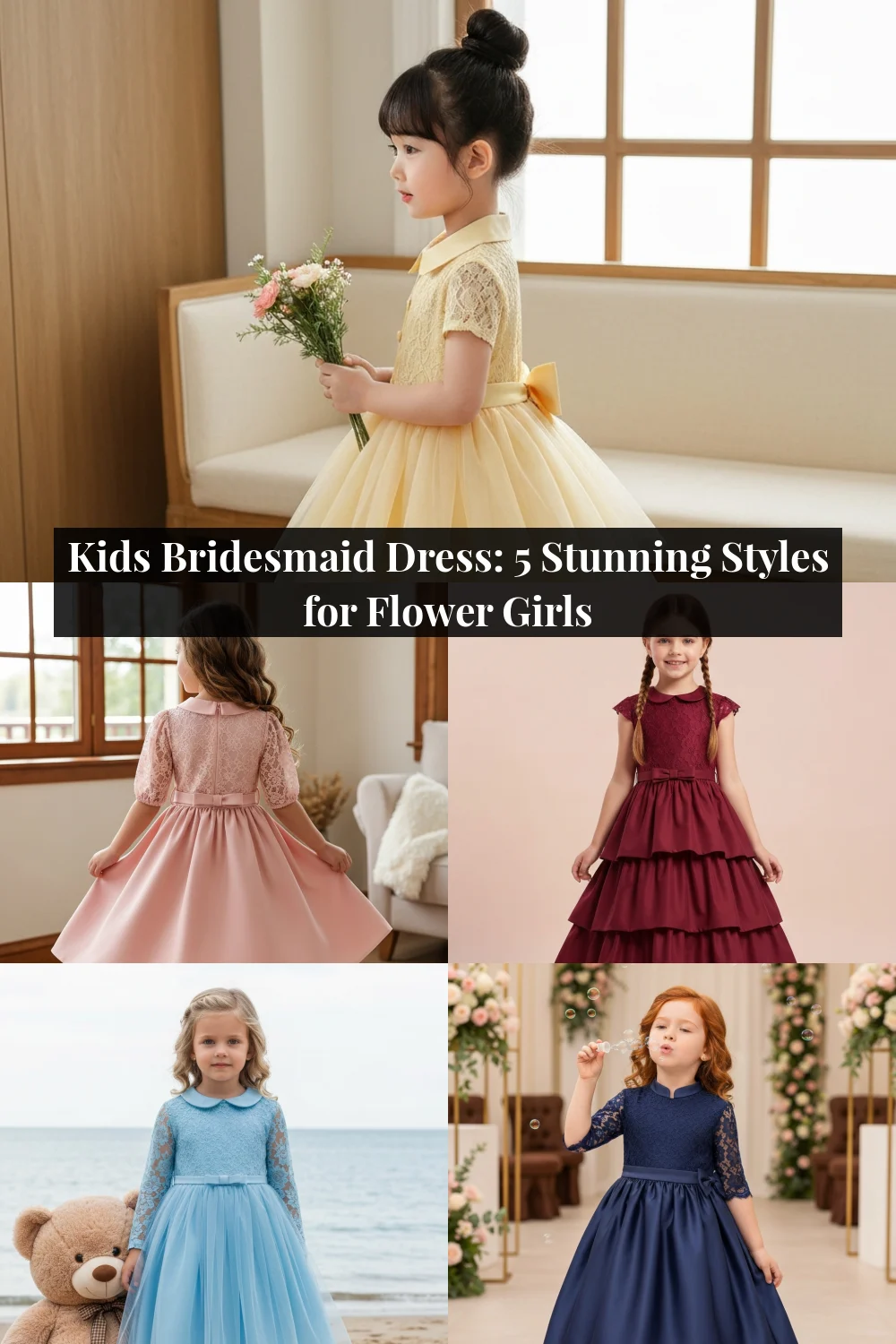 Kids Bridesmaid Dress