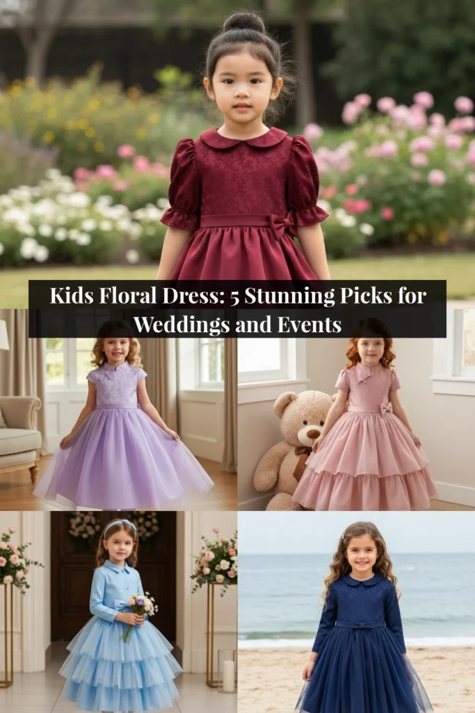 Kids Floral Dress