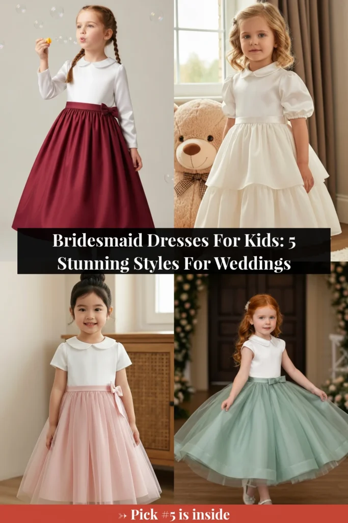 Bridesmaid Dresses For Kids
