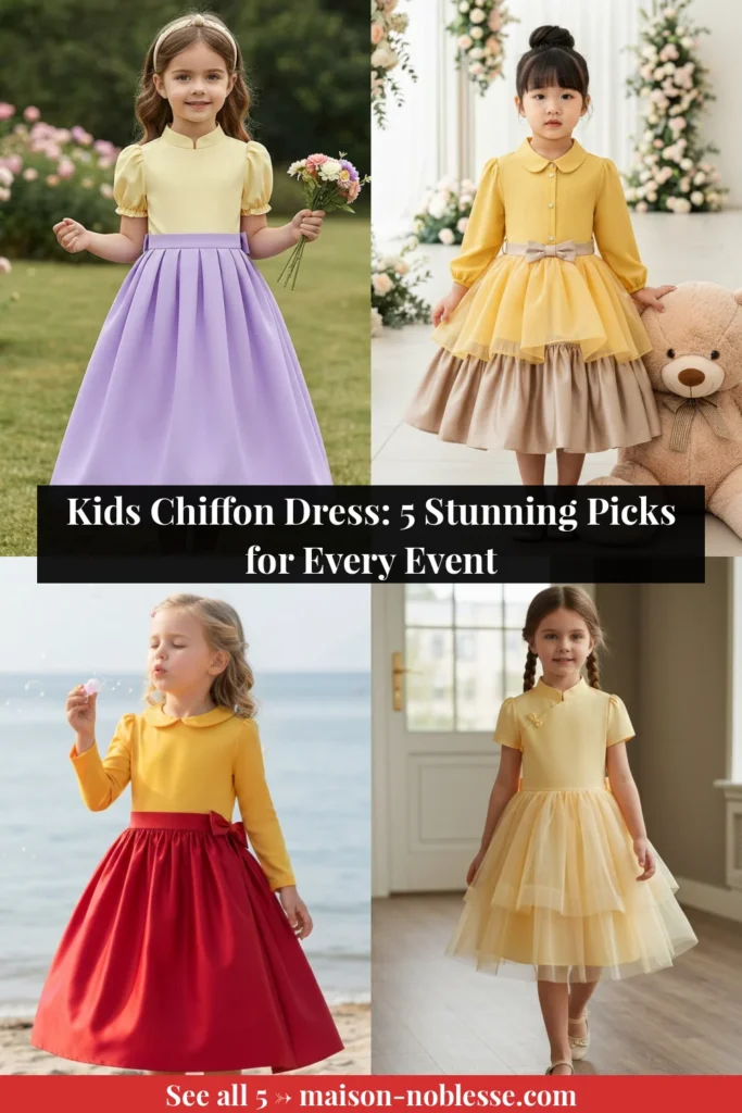 Kids Chiffon Dress