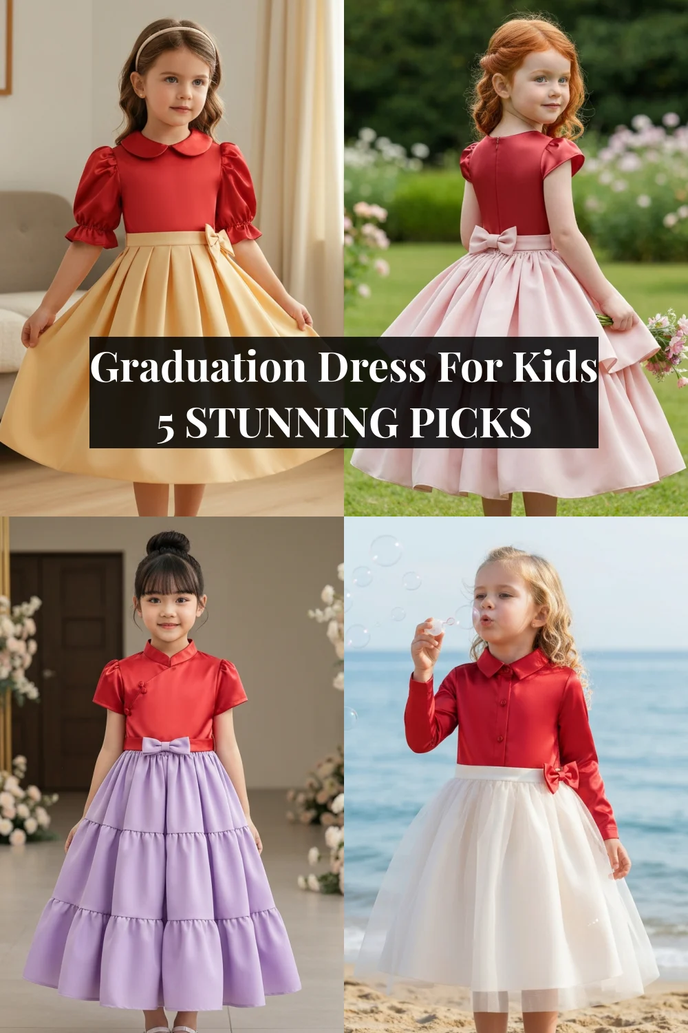 Graduation Dress For Kids