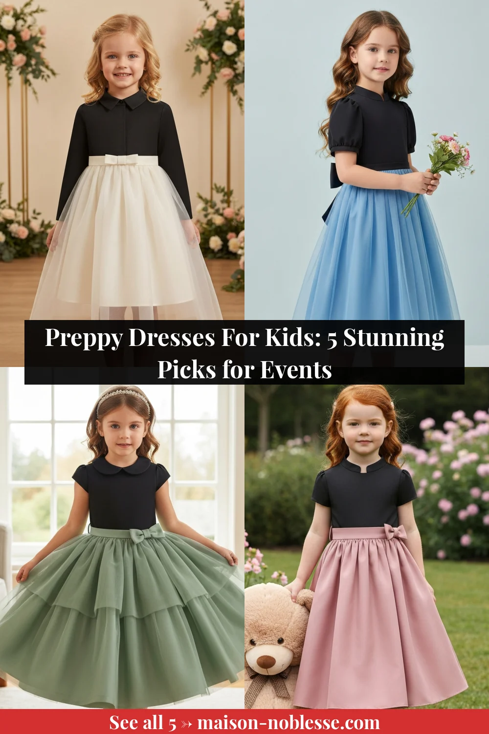 Preppy Dresses For Kids