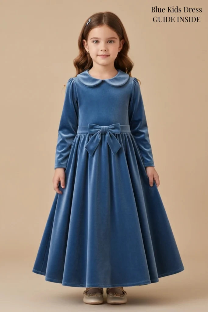 Blue Kids Dress
