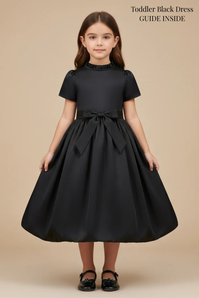 Toddler Black Dress