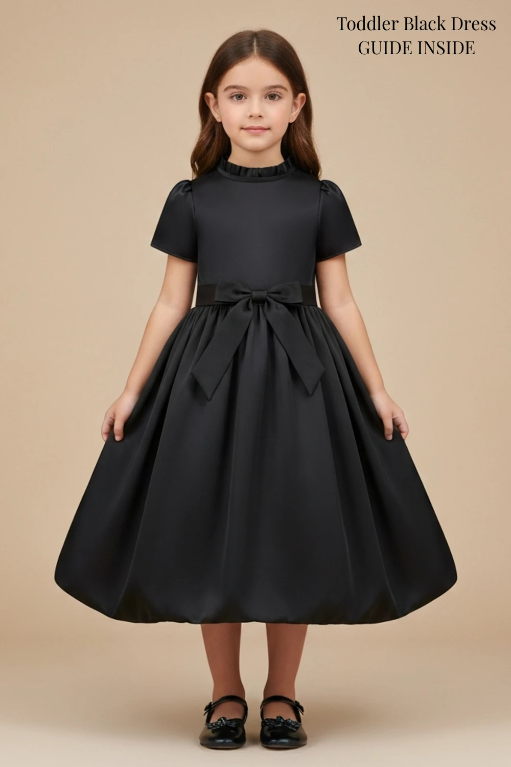 Toddler Black Dress