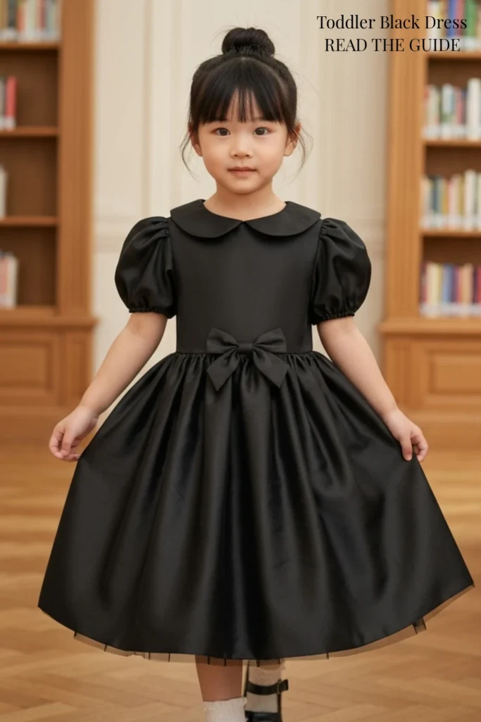 Toddler Black Dress