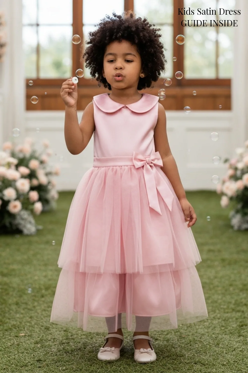 Kids Satin Dress