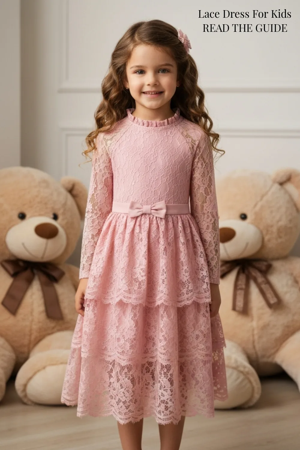 Lace Dress For Kids