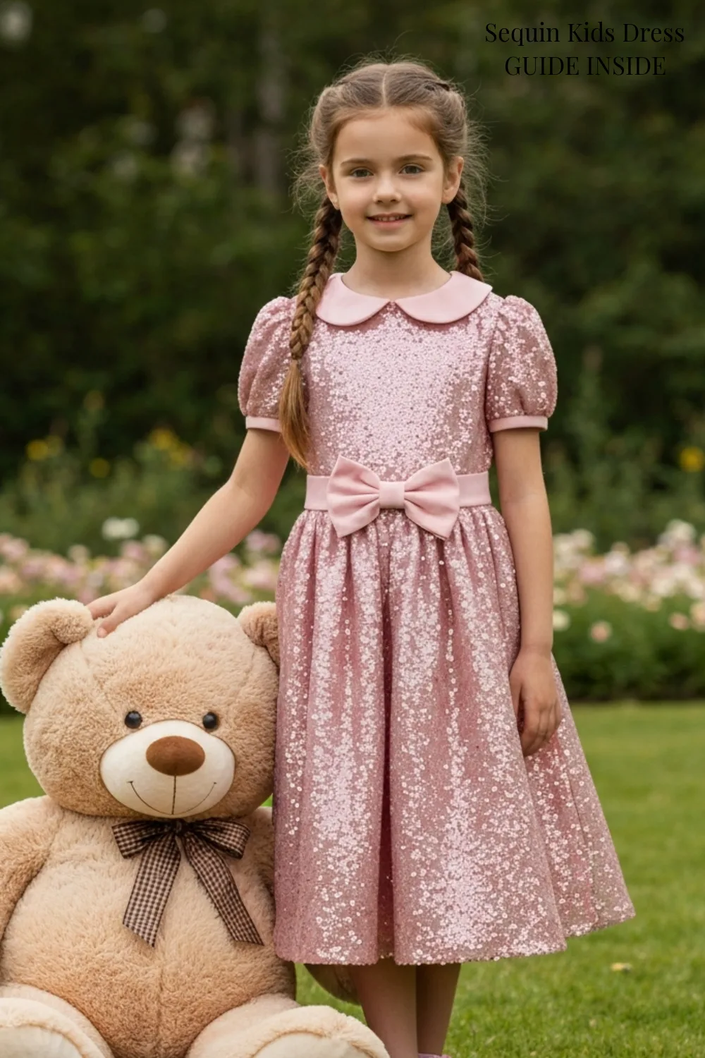 Sequin Kids Dress