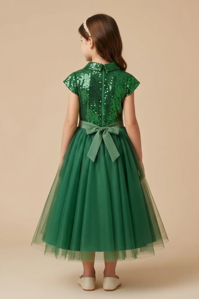Green Toddler Dress