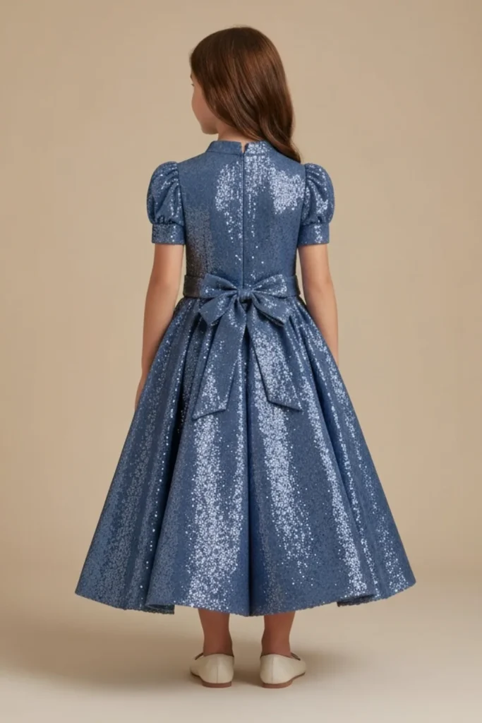 Blue Dresses For Kids