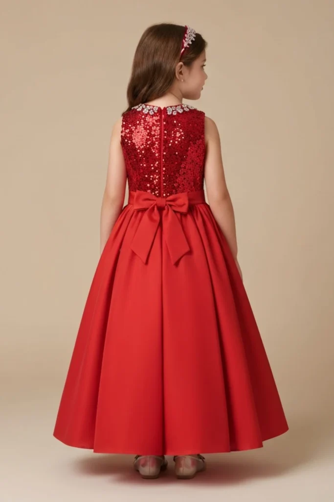 Red Toddler Dress