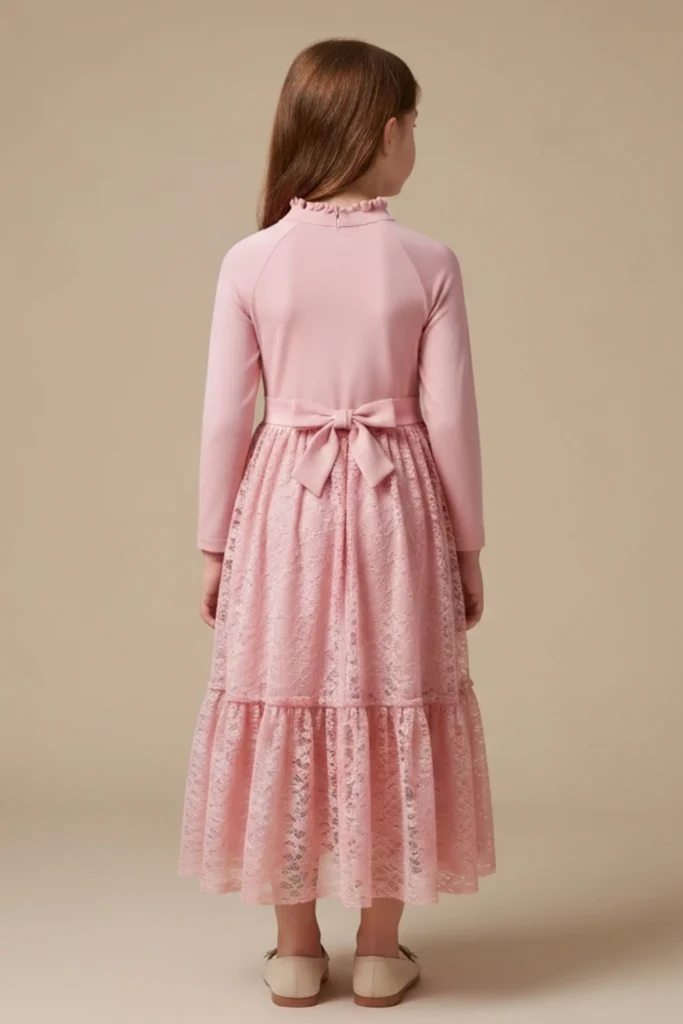 Lace Dress For Kids