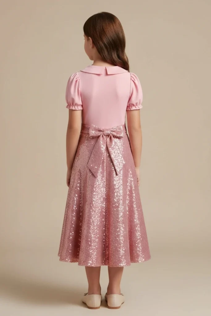Sequin Kids Dress