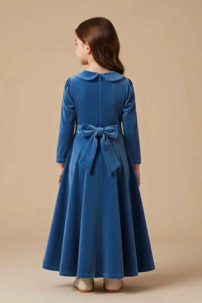 Velvet Dress For Kids