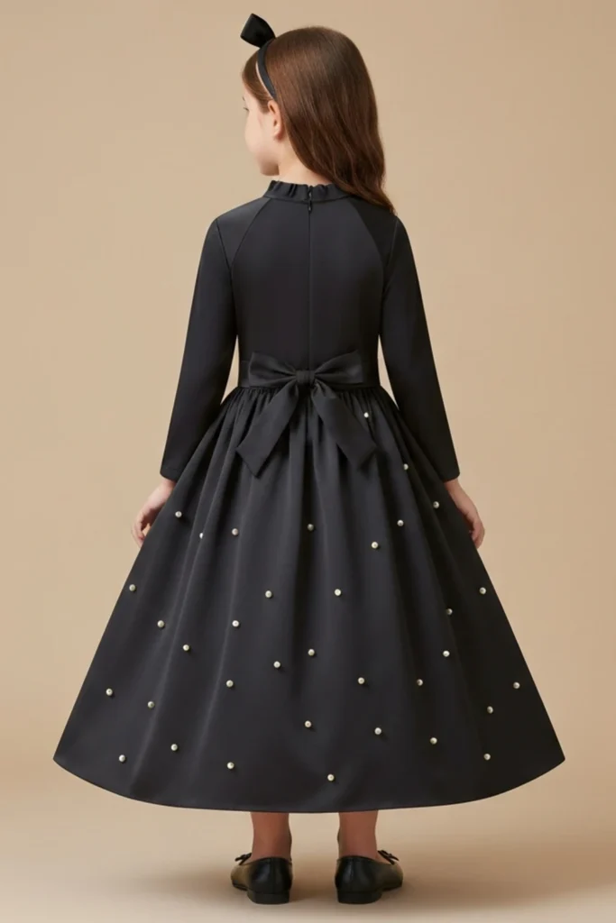Girls Black Dress