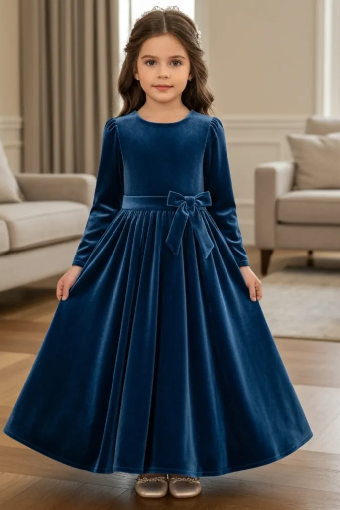 Blue Kids Dress