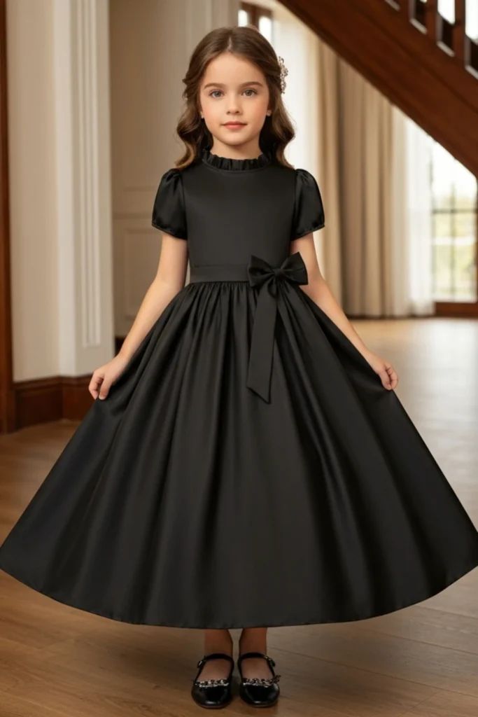 Toddler Black Dress