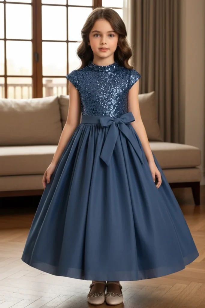 Blue Kids Dress