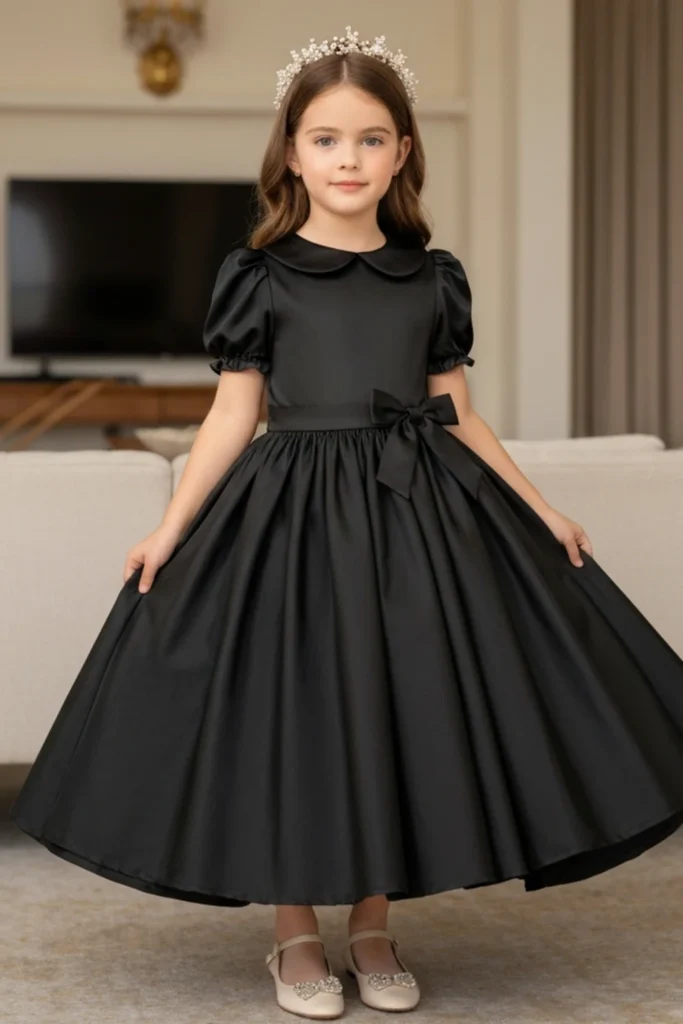Toddler Black Dress