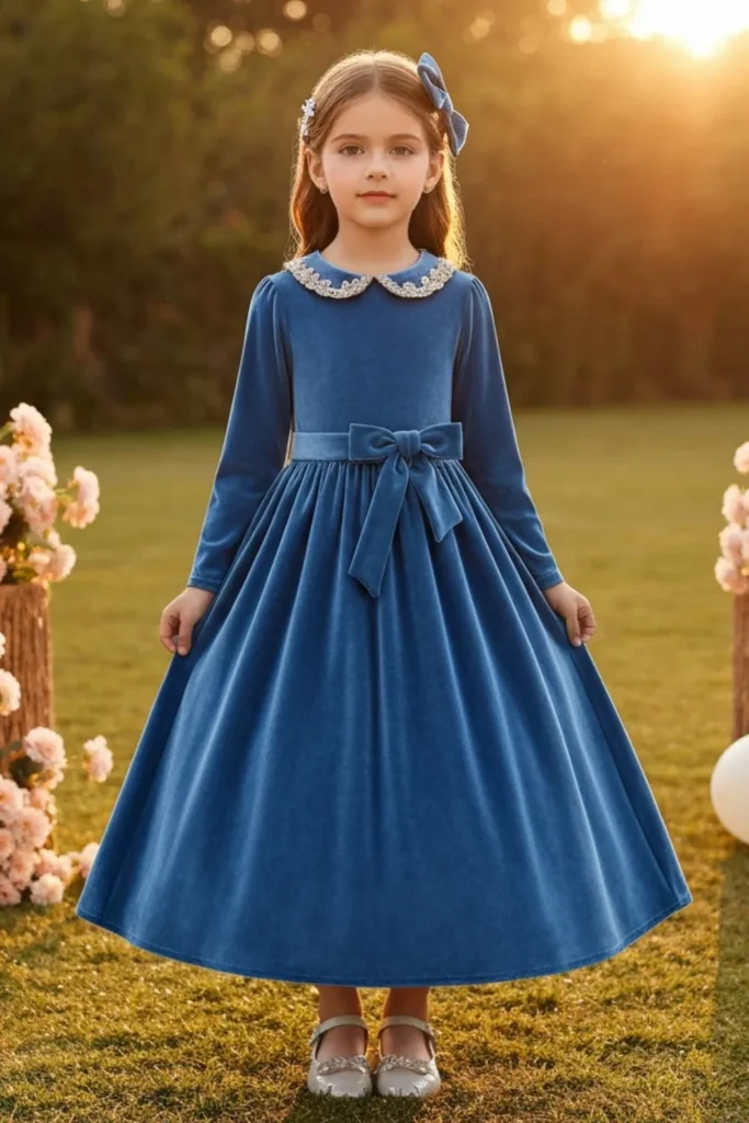 Blue Kids Dress