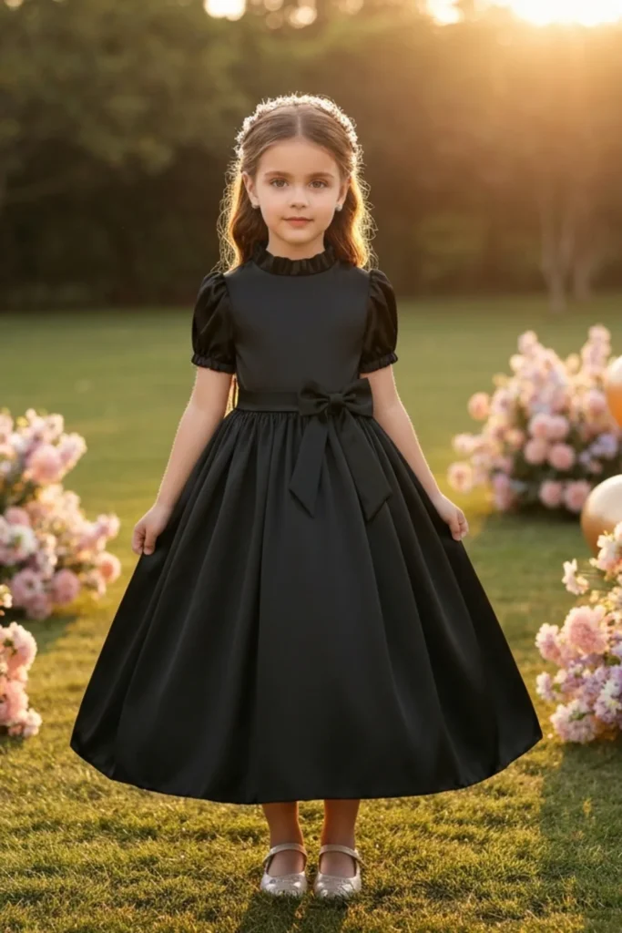 Toddler Black Dress