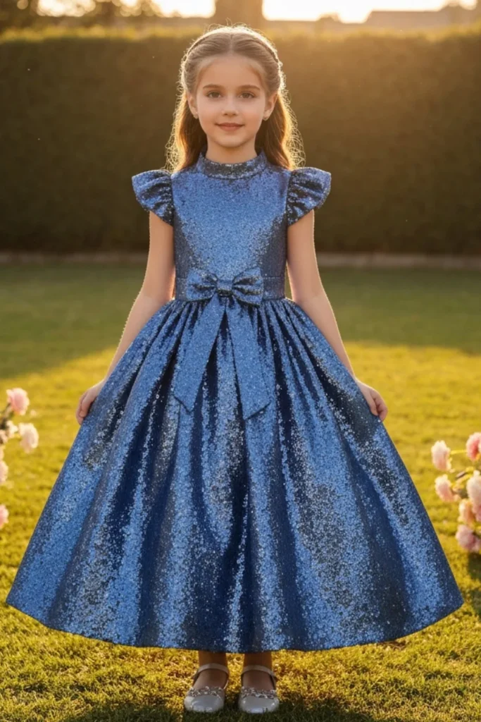 Blue Kids Dress