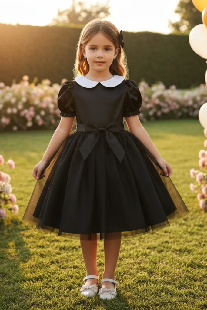 Toddler Black Dress