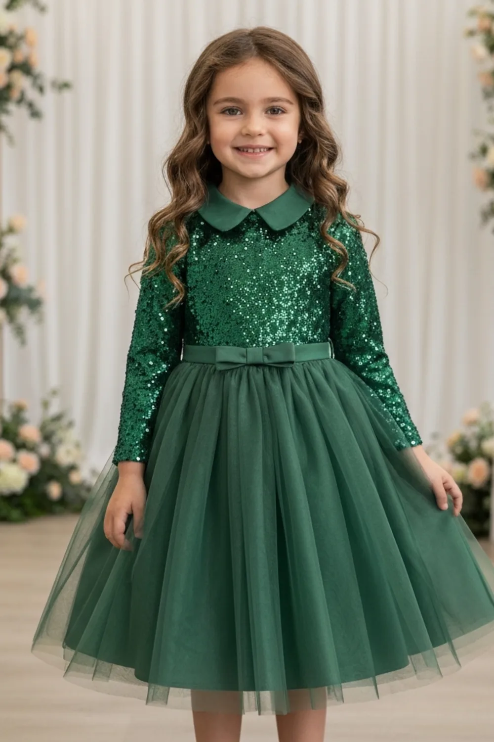 Green Dresses For Kids