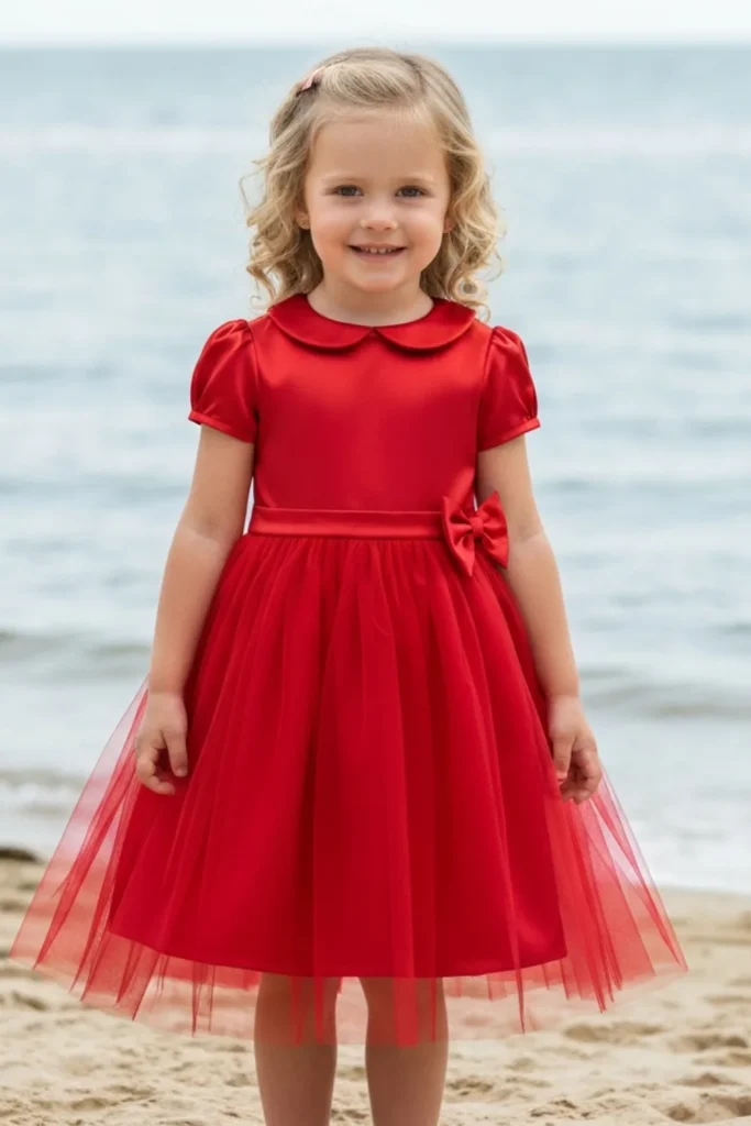 Red Toddler Dress
