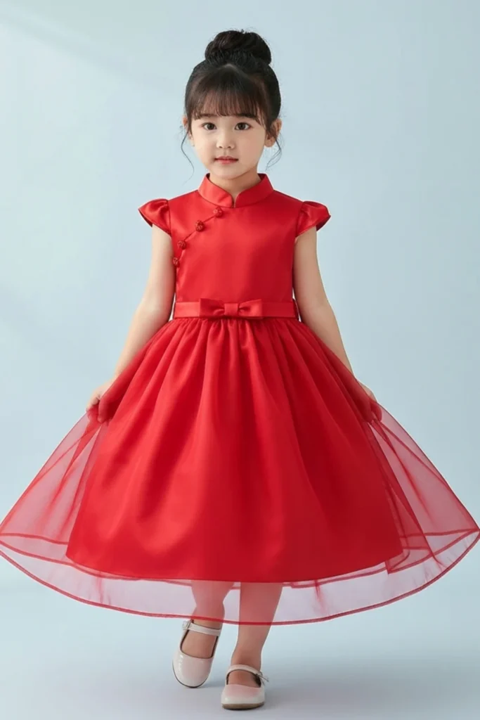 Red Toddler Dress