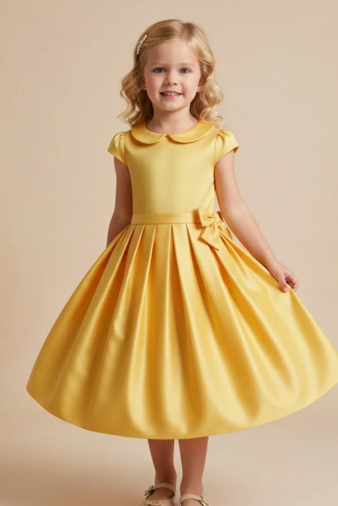Kids Yellow Dress