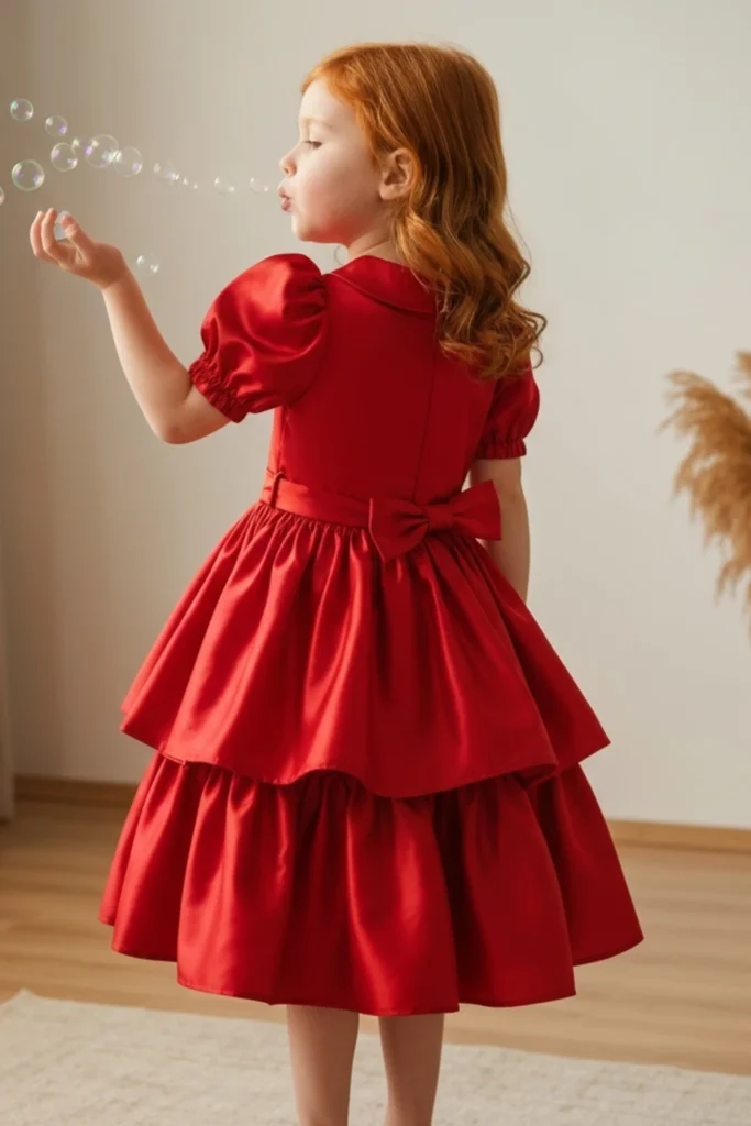 Red Toddler Dress