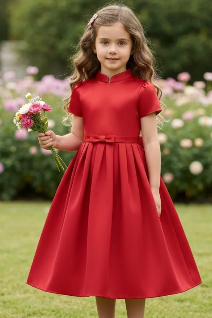 Red Toddler Dress