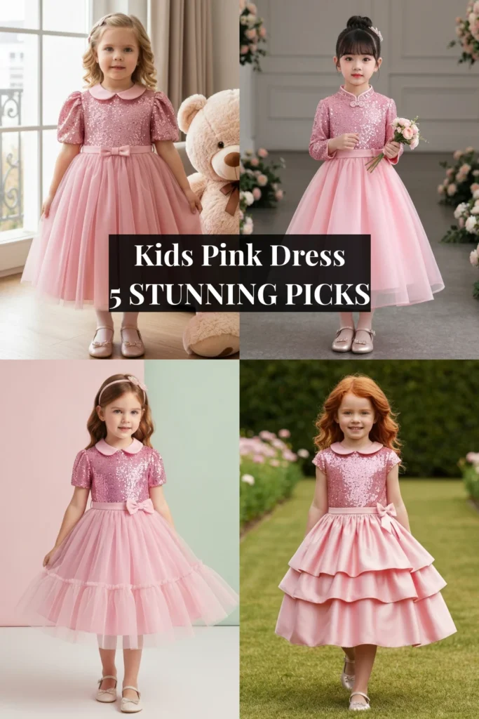 Kids Pink Dress