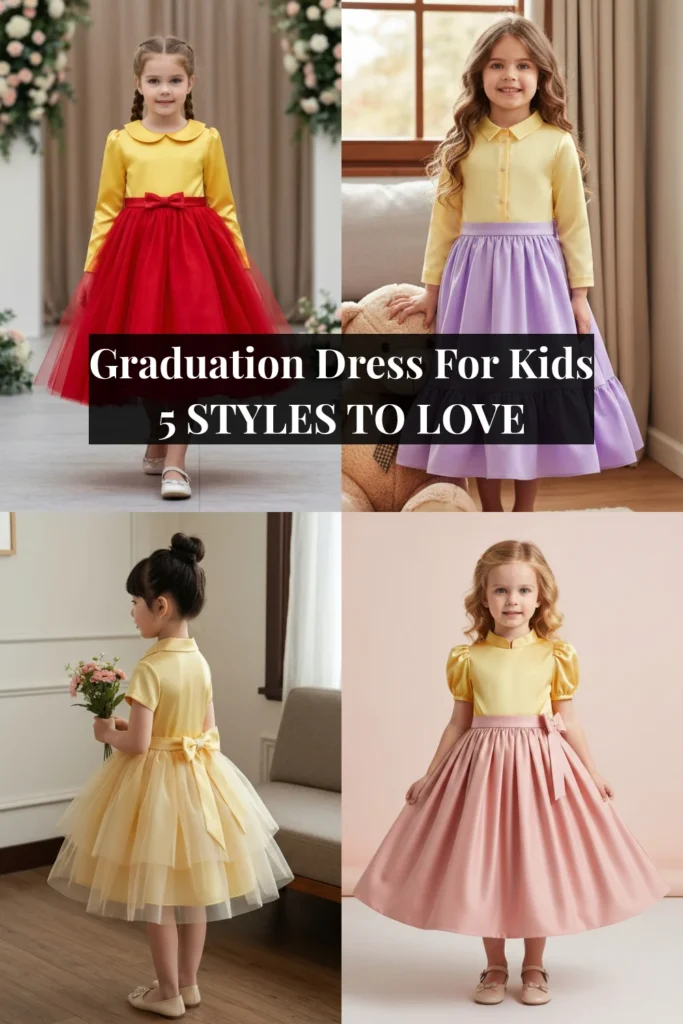 Graduation Dress For Kids