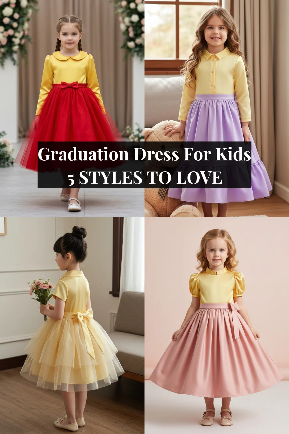 Graduation Dress For Kids