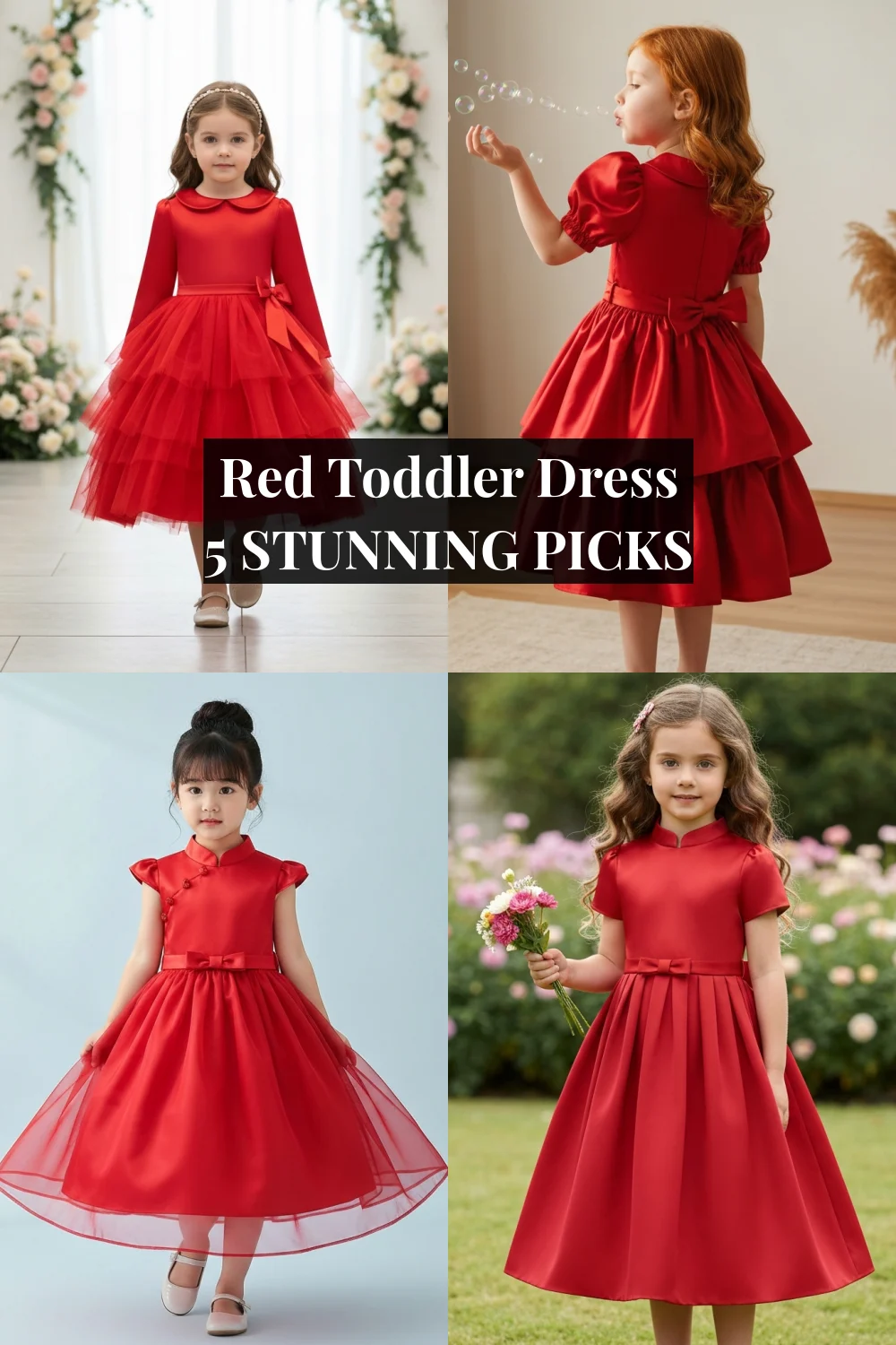 Red Toddler Dress