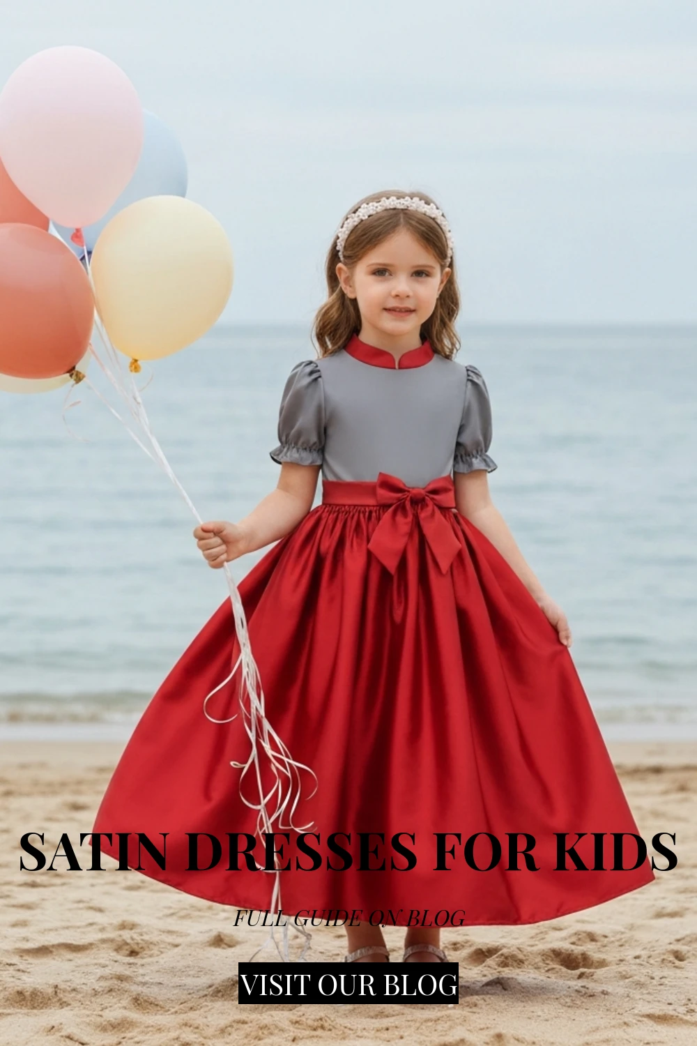 Satin Dresses For Kids